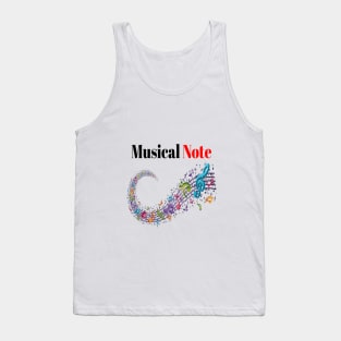 Musical Note Tank Top